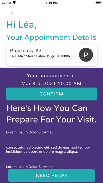 Relief Health Screenshot