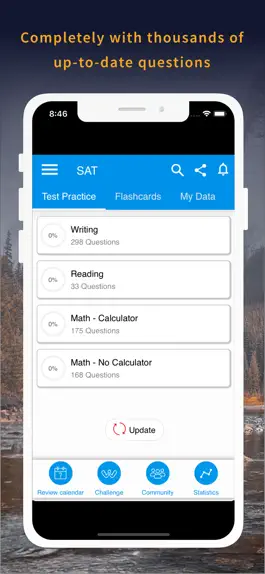 Game screenshot SAT® Practice test mod apk