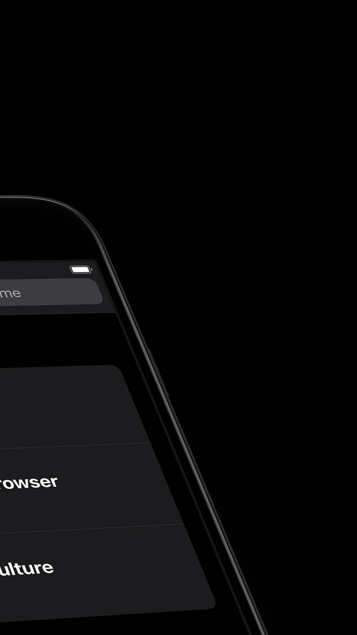 Screenshot do app Command Browser