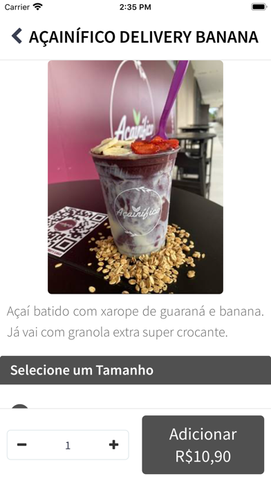 Açainífico Screenshot