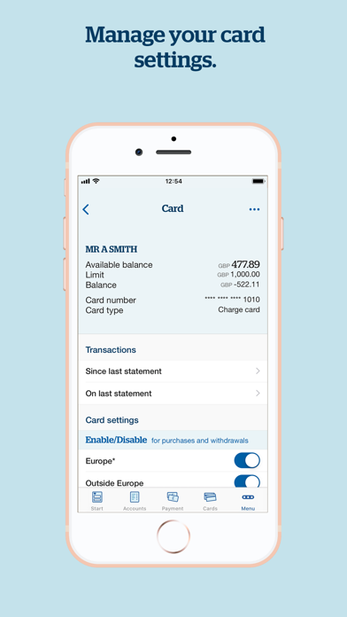 Handelsbanken UK – Individual Screenshot