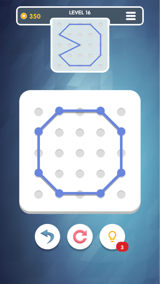 #3. Connect Lines Puzzle (iOS) By: Tuan Doan Anh
