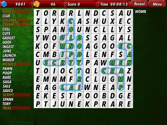 Screenshot #1 for Top WordSearch
