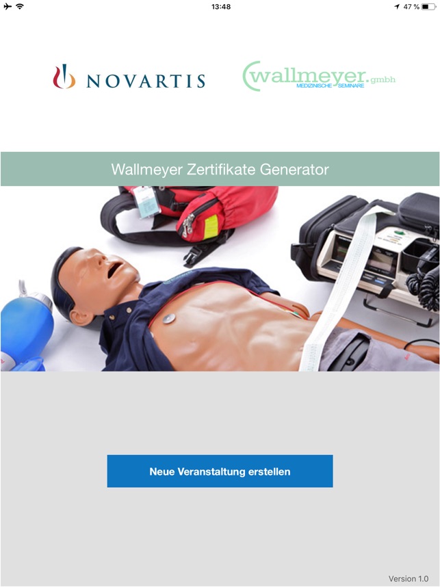 NOV App für Instruktoren