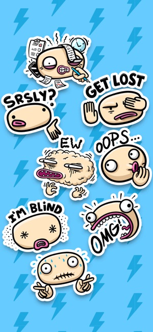 Pretty Funny Faces Stickers(圖3)-速報App