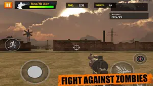 Gun SHOOT Killer:Z Combat Hero screenshot #1 for iPhone