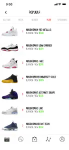 KicksOnFire: Release Dates screenshot #5 for iPhone