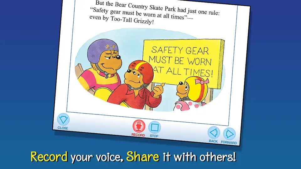 Berenstain Bears Safe & Sound! iPhone Screenshot 4