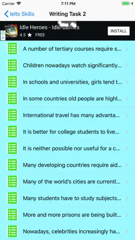 Game screenshot Ielts Speaking apk