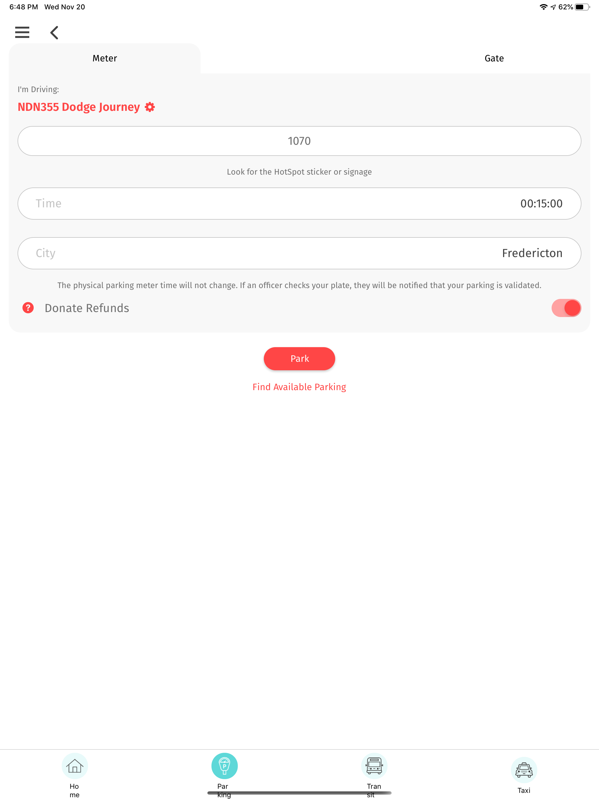 HotSpot Parking