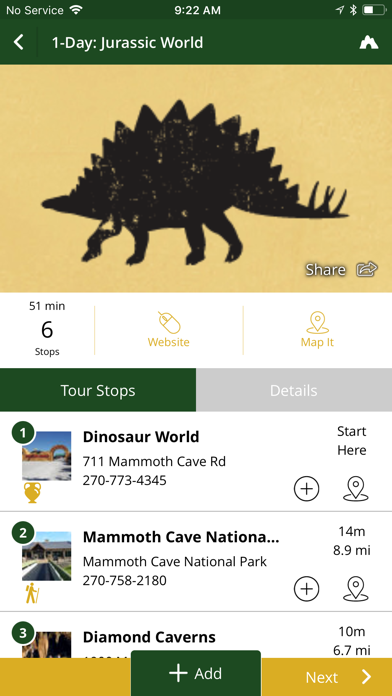 VisitCaveCityKY! iPhone screenshot 3 - Travel app