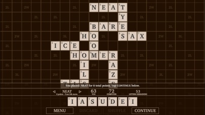 Word Tiles by CleverMedia screenshot 2