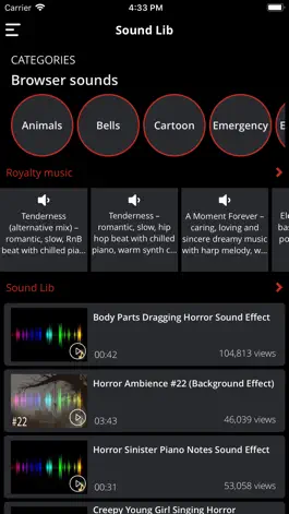 Game screenshot Audio Library - Sound Effects mod apk