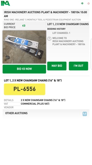 Irish Machinery LiveBid(圖3)-速報App