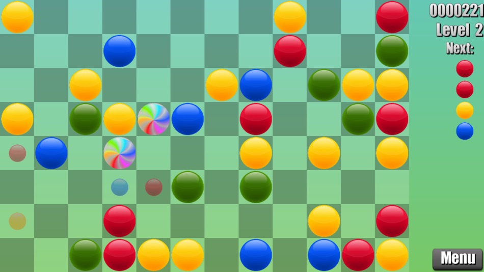 #1. Ball Rows Sort (iOS) Podle: Victor Bovio