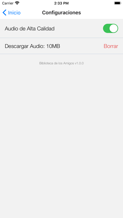 Biblioteca de los Amigos Screenshot