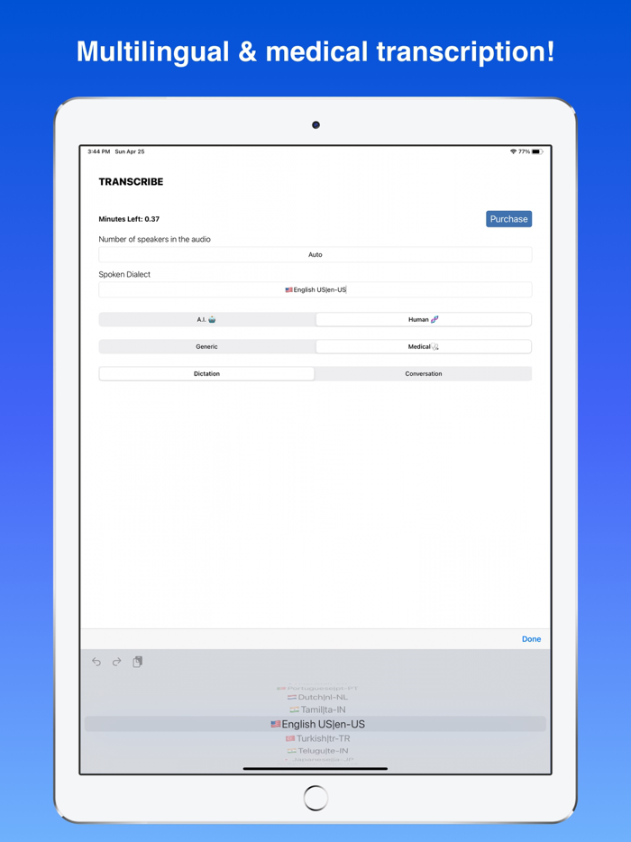 Audio Transcribe - SmartScribe