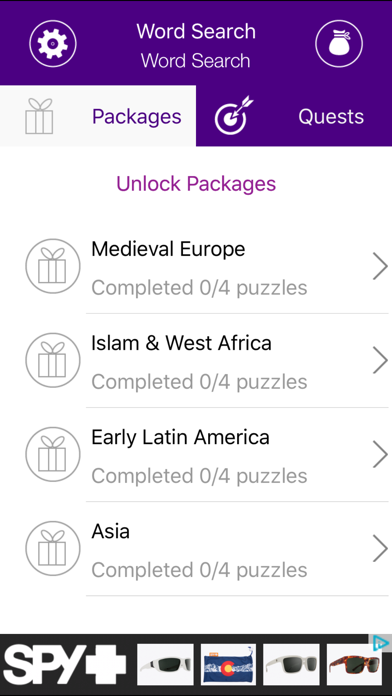 World History Word Search Screenshot 3 - AppWisp.com World History Word Search Screenshot 3 - AppWisp.com
