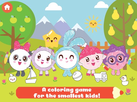 BabyRiki: Coloring Kids Games!のおすすめ画像1
