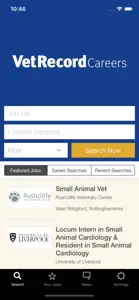 Vet Record Careers screenshot #3 for iPhone