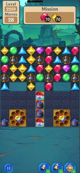 Game screenshot Magic Jewel Quest: Match 3 apk
