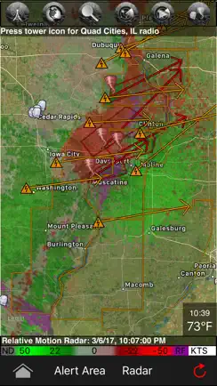 TornadoSpy+ iPhone image 2
