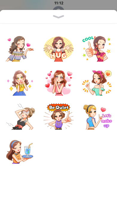 Screenshot #3 pour Fashionable Girls3 Sticker
