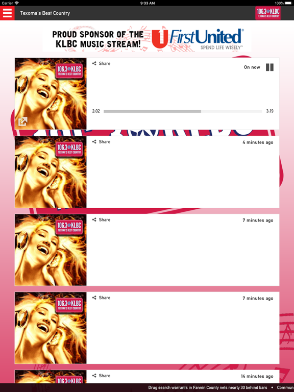 Screenshot #4 pour KLBC 106.3