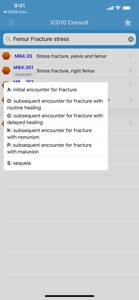 ICD10 Consult screenshot #7 for iPhone