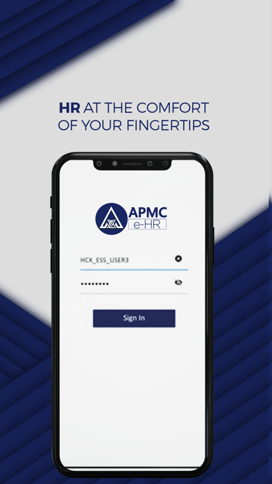 Screenshot #1 pour APMC HRA Mobile