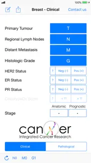 breast cancer staging tnm 8 iphone screenshot 2