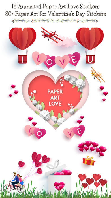 Animated Paper Art Love Pack Screenshot