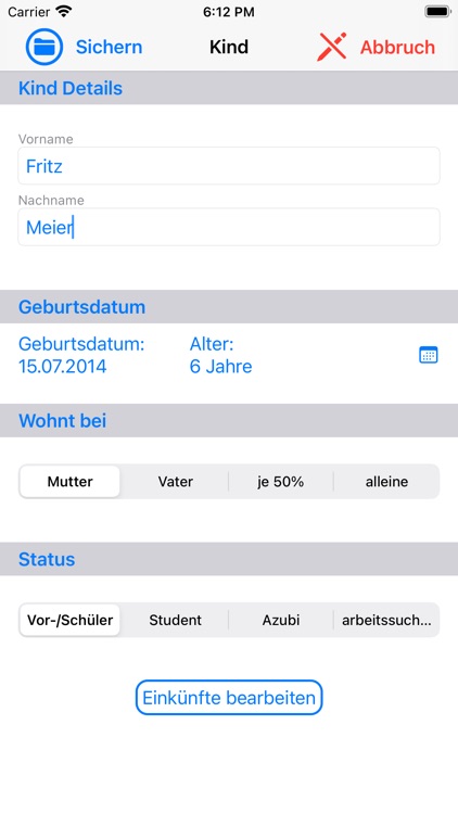 Kindesunterhalt PRO screenshot-3
