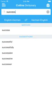 collins german dictionary iphone screenshot 4