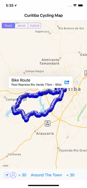 Curitiba Cycling Map(圖3)-速報App