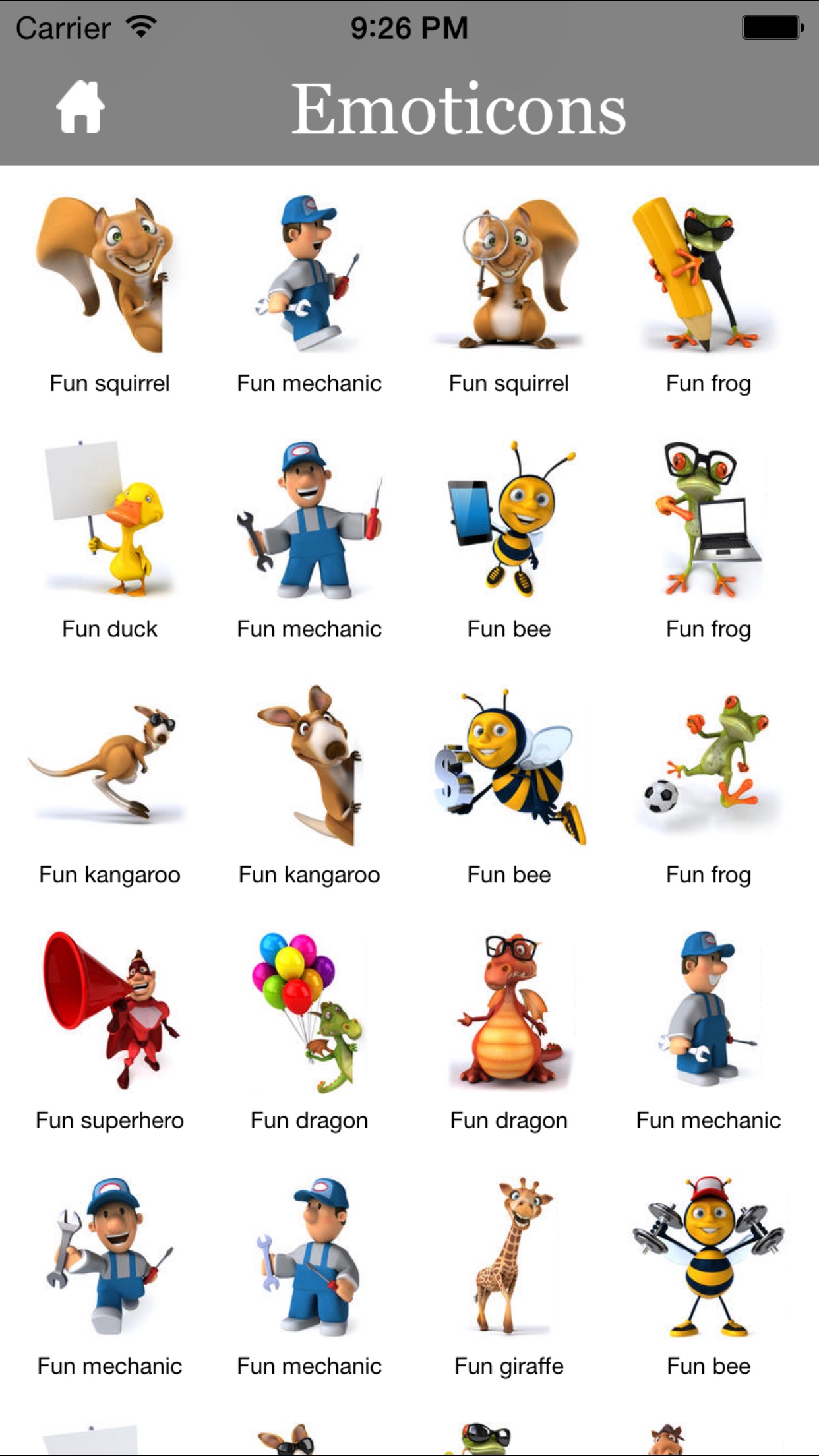 Screenshot 5 of 3D Emoji Characters Stickers