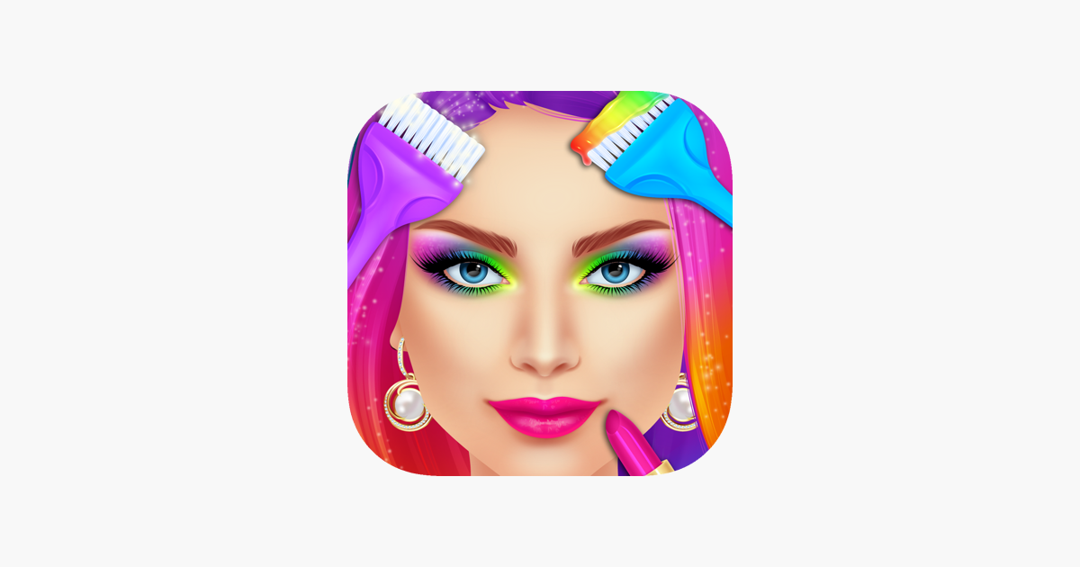 Princess Rainbow MakeUp Salon::Appstore for Android