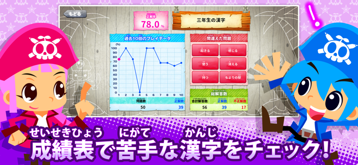 国語海賊【教育機関向け】～小学漢字の海～