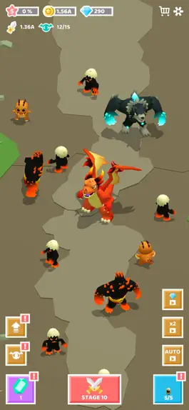 Game screenshot Merge Monster Evolution apk