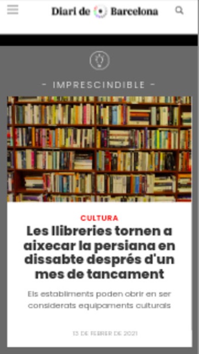 Diari de Barcelona Screenshot
