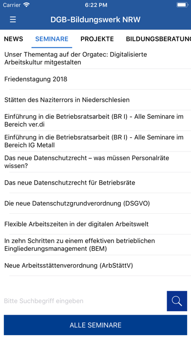 How to cancel & delete DGB Bildungswerk NRW Seminare from iphone & ipad 2