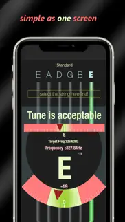 guitar tuner - pro accuracy iphone screenshot 3