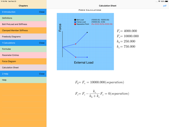 Screenshot #5 pour Bolted Joint Analysis