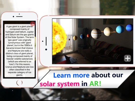 Solar System Builder 4 Kids AR iPad screenshot 4 - Education app
