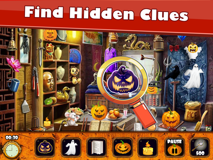 Halloween Hidden Objects Games