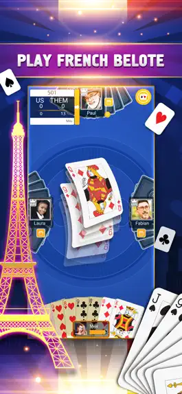 Game screenshot VIP Belote - Coinche & Contrée mod apk