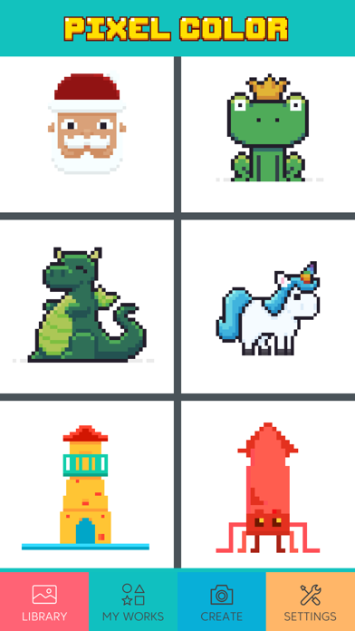 Screenshot #1 pour Pixel Color Paint by Number
