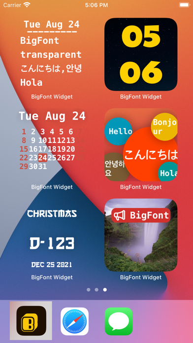 BigFont Widget.Smith ウィジェット 写真のおすすめ画像6