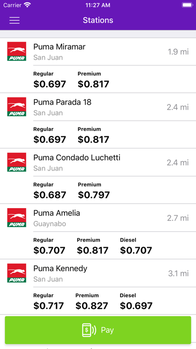 Gasolina Móvil Screenshot