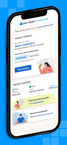 Game screenshot USA TODAY Games: Crossword+ mod apk